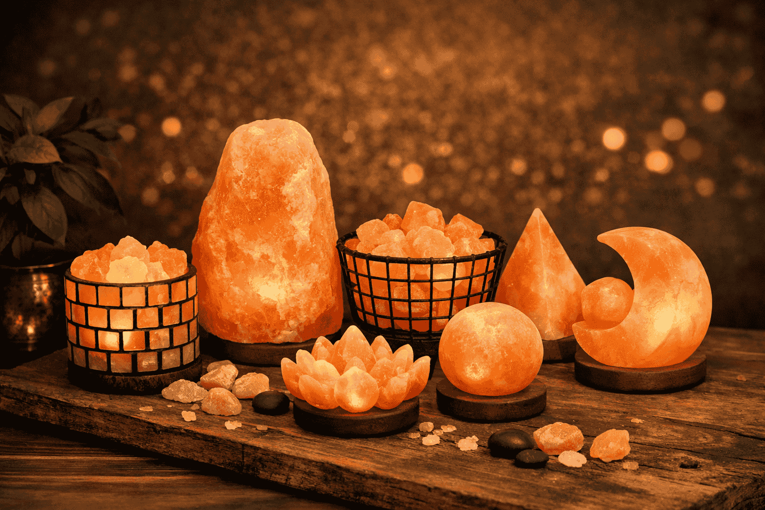 Salt Lamps & Decor from RTC Exporters